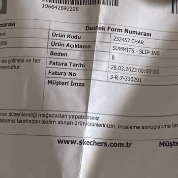 Skechers Ürünün Arkasında Durmuyor