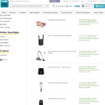 A101 Online Alışveriş Sipariş İptal Sorunu