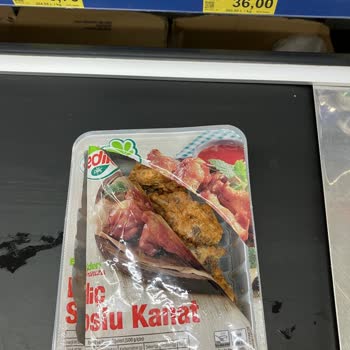 Gedik Piliç Gedik Marka Soslu Kanat Bozuk Ürün