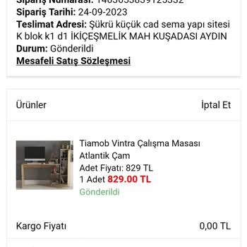 A101 Den Ürün Alınmaz