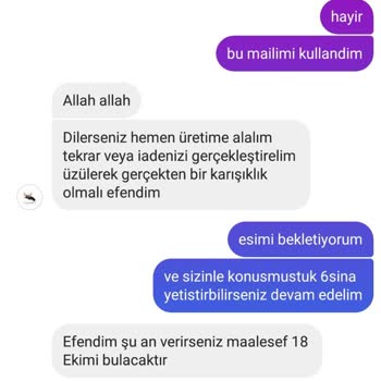 Miamoremi Sipariş Edilen Kolye Nedensiz Şekilde İptal Edildi