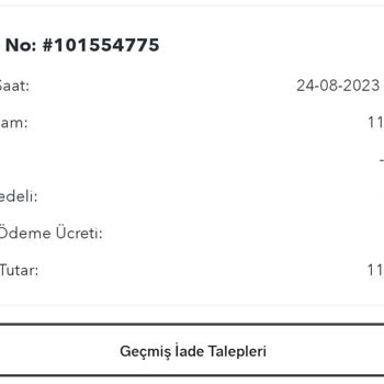 Modanisa İadenin Zamanında Yapılmaması