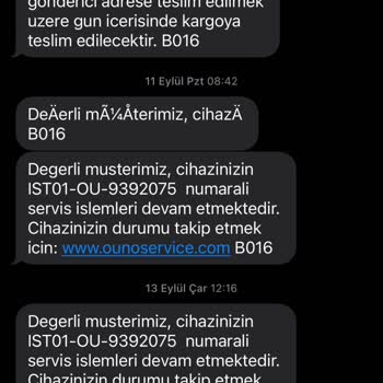 Ouno Service Media Markt'tan Aldığım Xiaomi Marka Robot Süpürgenin Ouno Servisi