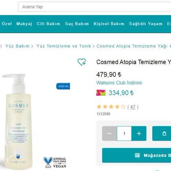 Watsons Kampanya Ürününü Nedensiz İptal Ediyor