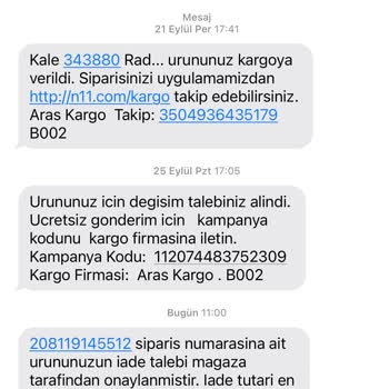 N11in Müşteri Mağduriyeti
