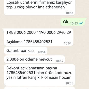 İninal Kart Instagram Üzerinden Balbahçe Mobilyası Siparişi Verdim, Fakat Ödeme Sonrası İletişim Kopukluğu Yaşanıyor