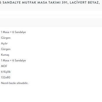 Vivense Yanlış Sandalye Gönderimi