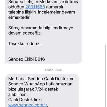 Sendeo Kargosu Ürünümü Teslim Etmiyor!