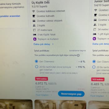 Hotels.com'un Haksız Kazanç Sağlaması