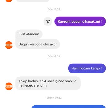 Tekno 7/24 Kargomu Göndermiyor