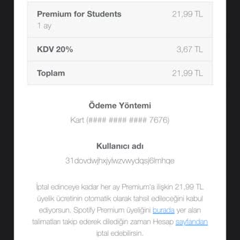 Spotify Mail İle Giriş Sorunu