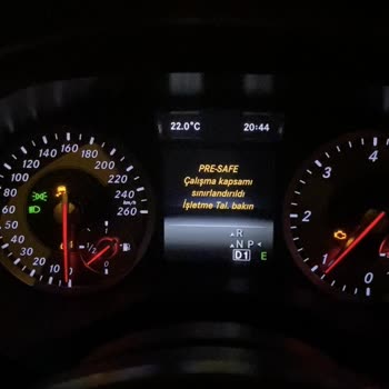 Mercedes Pre/safe Kronik Sorunu.
