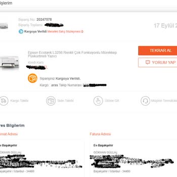 Birnumara.com Ürün Gelmedi, Sistemden İade Ettim, Ücreti De Gelmedi.