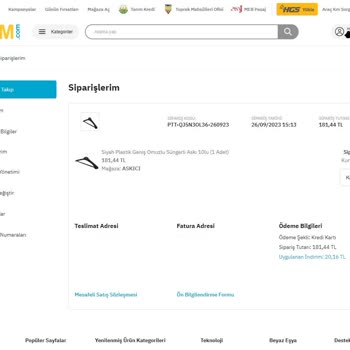 Epttavm Ürünüm 1 Haftadır Kargolanmadı