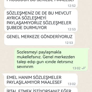 Sandra Güzellik Merkezi Sözleşme İptali