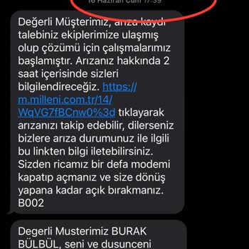 Millenicom Size Paket Sattıktan Sonra Hiçbir Sorununuzla İlgilenmiyor.