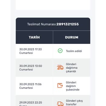 Aras Kargo Teslim Edildi Gözüküp Teslim Edilmeyen Kargo