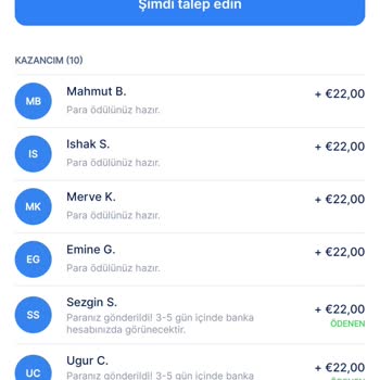 Transfergo Kazandığım Ödülü Hesabımdan Kaldırdı