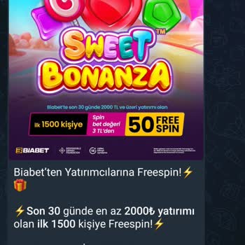 Biabet Free Spin Vermeme Bahanesi