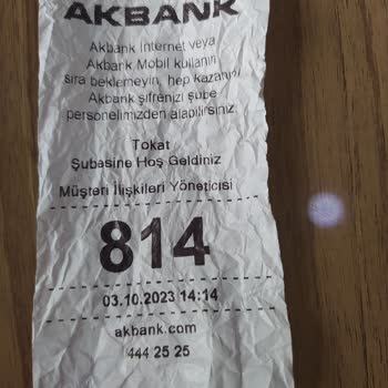 Akbank Personelin İlgisizliği Yüzünden Mağdur Oldum
