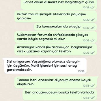 D-SmartNet Nakil İşlemi Sorunu