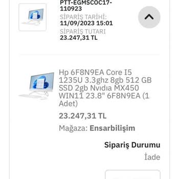 Epttavm İadenizi Parasını Vermiyor Oyalıyor Ciddiyetsiz.