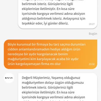 Avva Giyim Siparişin Kargolanma Süreci