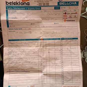 Bellona Eksik Olan Ürünlerinin Tamamlanması