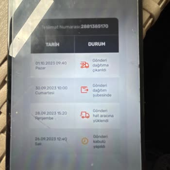 Horoz Lojistik Kargo Teslimatı Yapılmadı