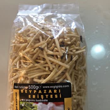 Ezgi Gıda Beypazarı Eriştesi İçi Böcek Dolu