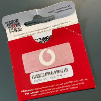 Vodafone Bana Başkasının Hattını Teslim Etti!