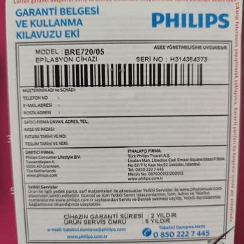 Philips Philips Tıraş Başlığı Deformesi