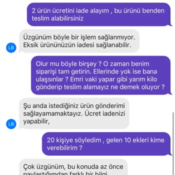 Getirin Kafasına Göre Kuralları Ve Müşteriyi Kaale Almaması.