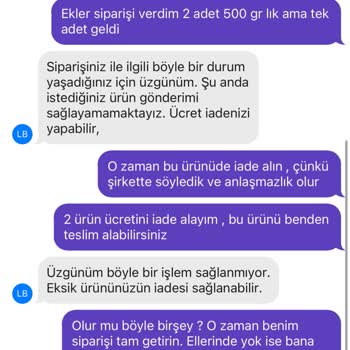 Getirin Kafasına Göre Kuralları Ve Müşteriyi Kaale Almaması.