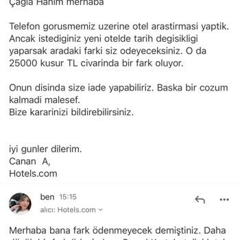 Hotels.com Rezervasyonum İptal Edildi