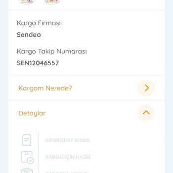 ebebek Satın Aldığım Ürünlerim Gelmedi.