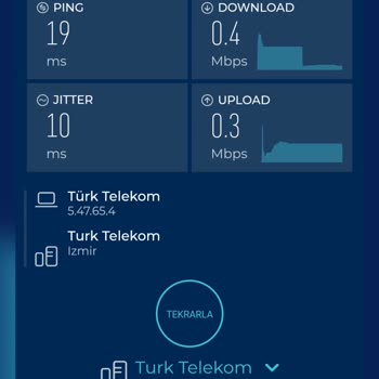Türk Telekom İnternet Hızı Yavaş