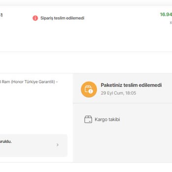 Hepsiburada Ücret İadesi Yapmıyor