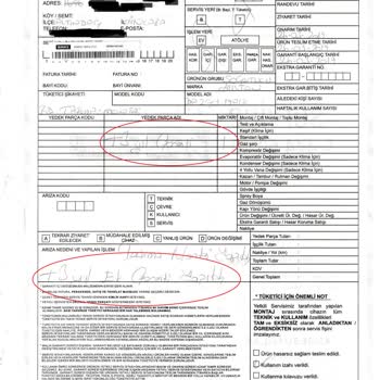 Vestel - Indesit Ek Güvence Sahte*karlığı