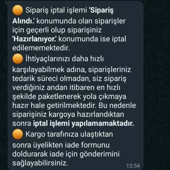 E-Bebek Ürünlerimi Göndermiyor.