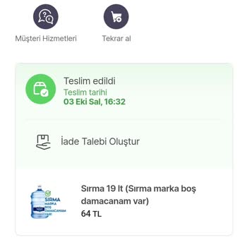 Hepsiburada Su Siparişi Gelmeyen Ve İptal Edilmeyen Su Siparişi