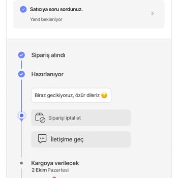 Hepsiburada-Akçaağaç Store Adlı Satıcının Ürünümü Kargolamaması