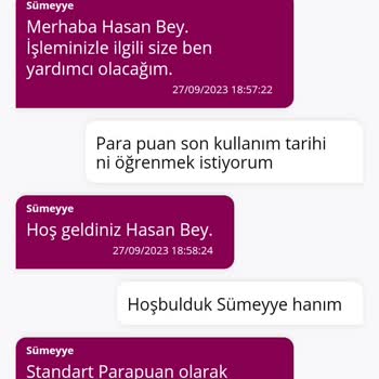 QNB Finansbank ParaPuan Geri İadesini Talep Ediyorum