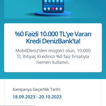 Denizbank Müşteri Çekmek İçin İnsanları Kullanıyor
