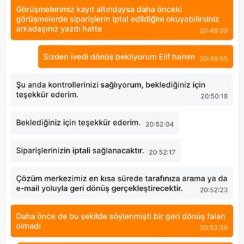 Migros Yemek Siparişin İptaline Rağmen Teslim Edildi Görünmesi