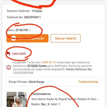 Trendyol Zf Butik Aldatması