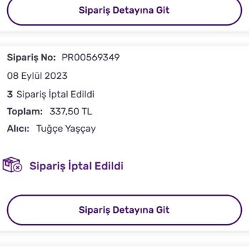 Gratis Ürün İade Sorunu