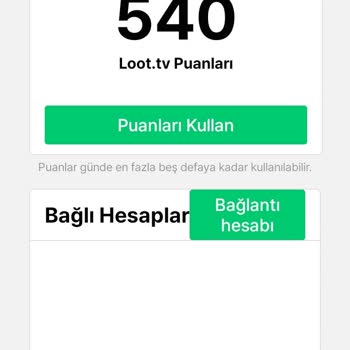Loot.tv Kazancımı Çekemiyorum