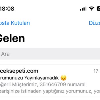 Çiçek Sepeti Faturamı Yollamıyor Ve Yorumlarımı Yayımlamıyor!