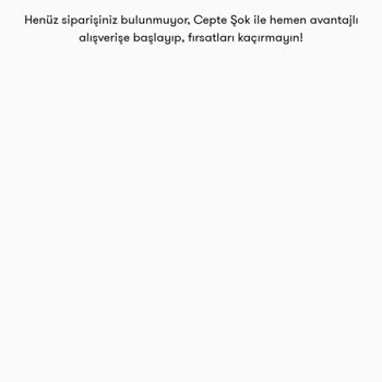 Şok Market Parayı Çekti Siparişi Oluşturmadı